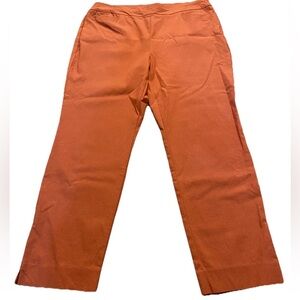 Chico's Orange Pants Women’s 2.5R (US size 14P)